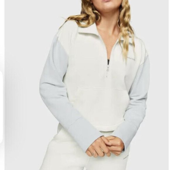 Outdoor Voices Tops - Outdoor Voices Pickup 1/4 Zip Cropped Pullover Sweatshirt - Size Small